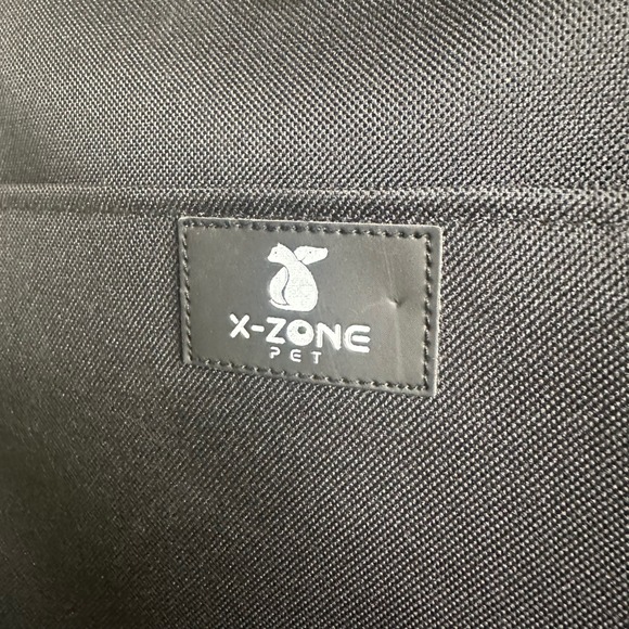 Pre-loved X-Zone Pet Carrier Soft Sided Portable Travel Crate/ Black - Picture 3 of 5